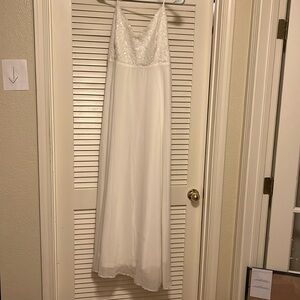 White dress